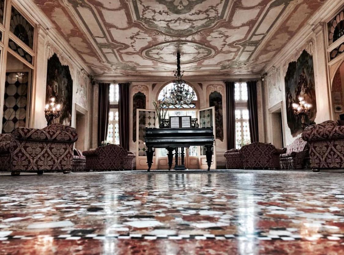 Hotel Villa Condulmer Mogliano Veneto Dış mekan fotoğraf The lobby of the hotel